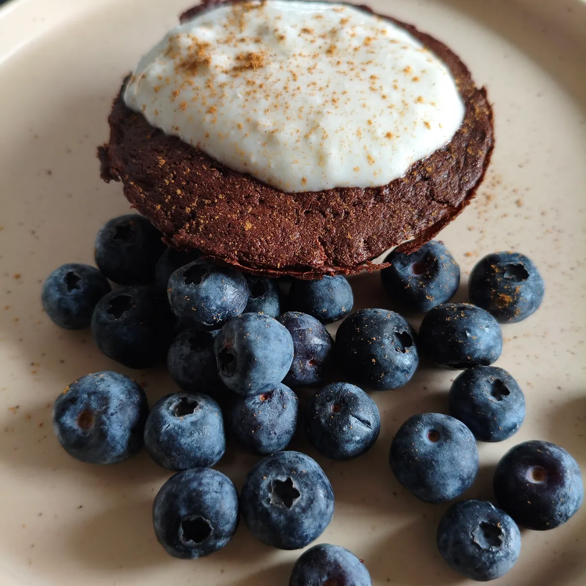 Brownie de café y cacao
